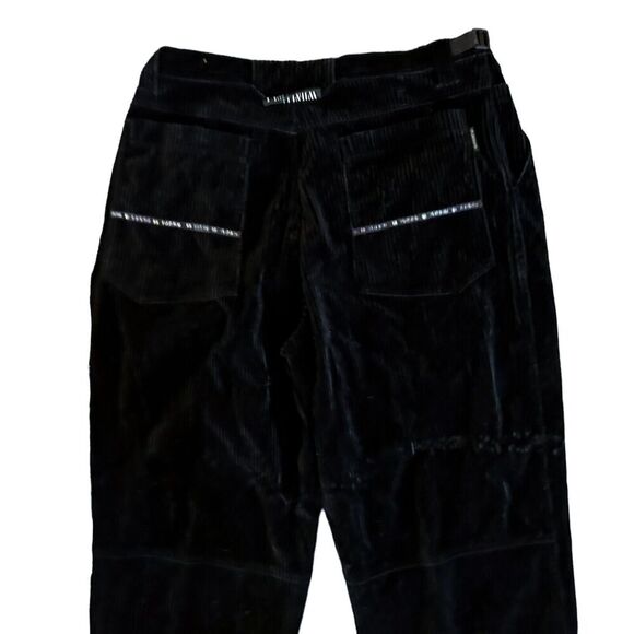 Original Bare Fox Collection Pants 2XL 36-40‎ Men's Y2K Black Corduroy Jeans - Picture 13 of 15